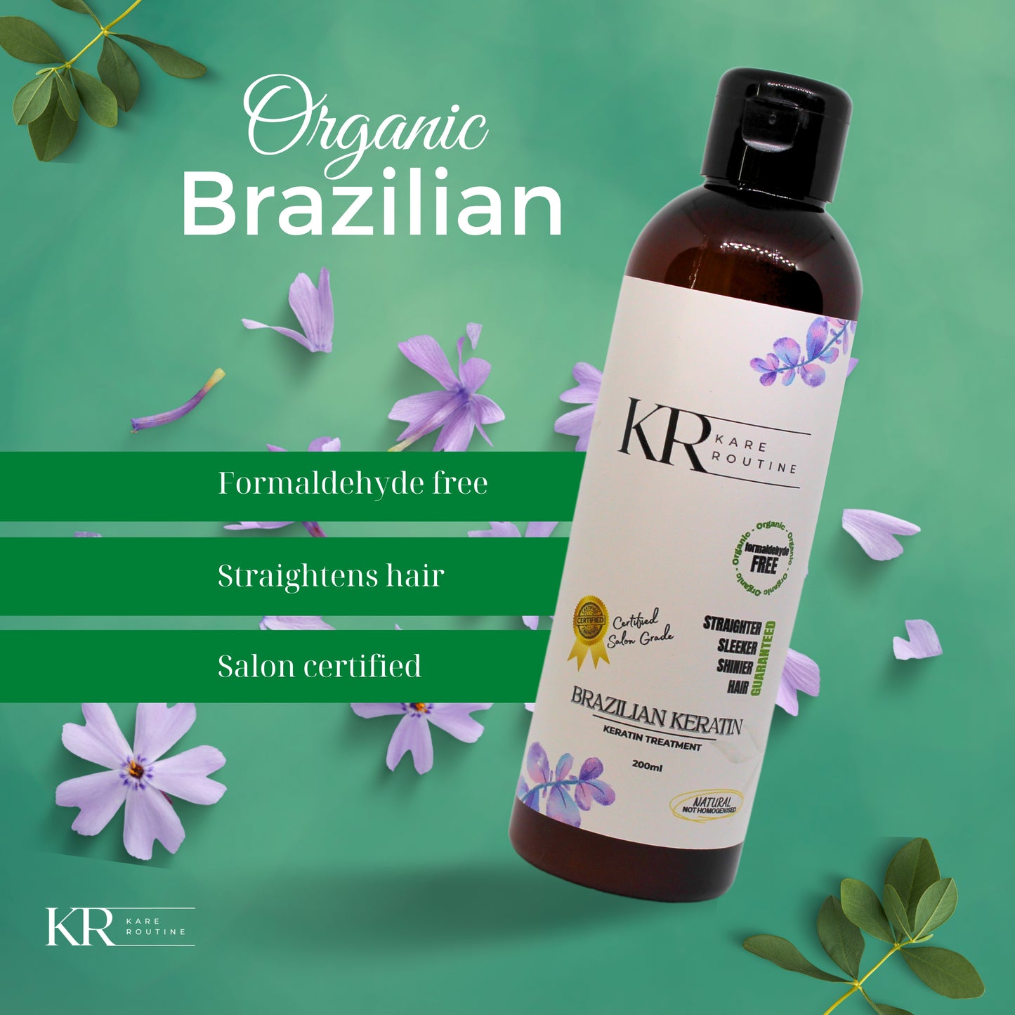 Brazilian Keratin Straightening Treatment 100 ml