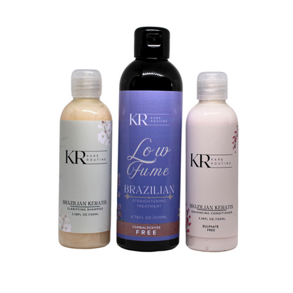 KareRoutine - Low Fume Straightening Kit - 200ml