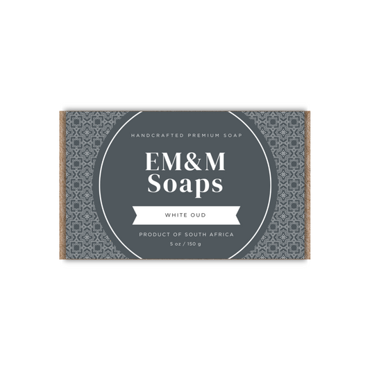 EM&M Soaps - Arabian White Oud Soap - 150g