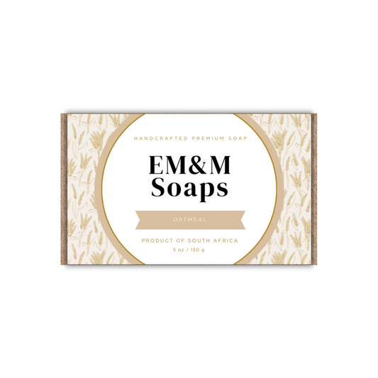 EM&M Soaps - Moisturising Oatmeal Soap - 150g